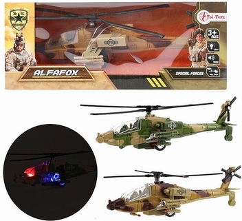 ALFAFOX Helikopter militair pull back +L-G 2ass