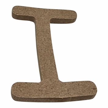 Mdf Letters Blank  6 cm : i