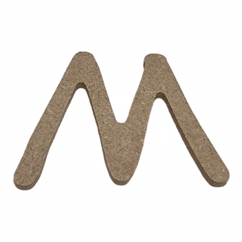 Mdf Letters Blank  6 cm : M